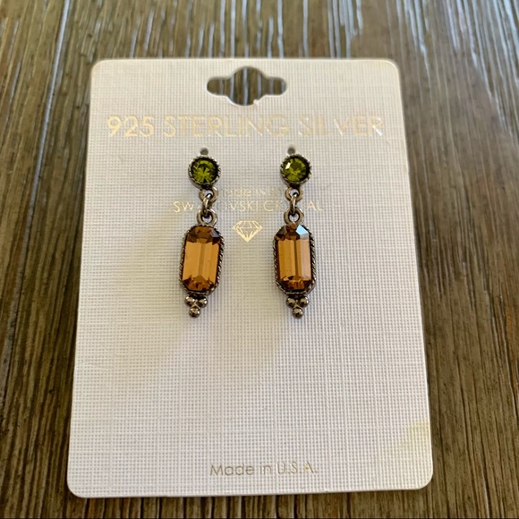 .925 sterling silver earrings - Picture 2 of 3